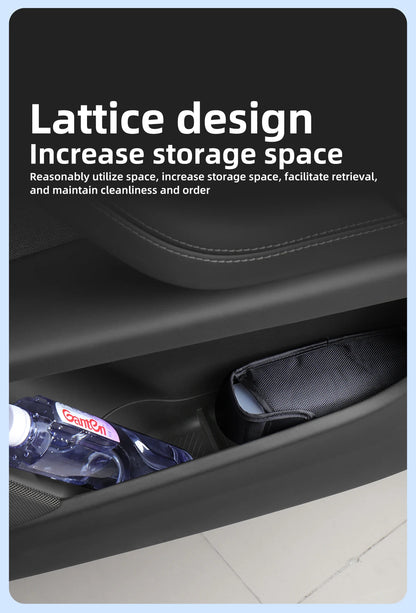 Car Door Side Storage Box  For Tesla Model X S 2023 2024 TPE Gate Slot Anti Dirty Storage Organizer Tidying Car Accessories