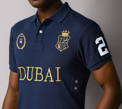 New arrival men's large size sporty casual fashion polo shirt from Dubai United Arab Emirates🇦🇪 الإمارات العربية المتحدة Al-ʾI