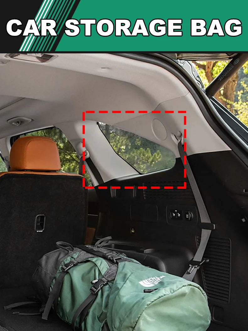 Trunk Box Oxford Cloth Car Organizers Rear Left Right Window Storage Bag Stowing Tidying Car Supplies For Kia Sorento 2015-2022