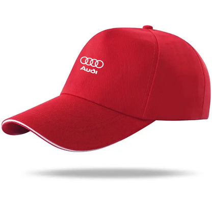 Car Baseball Cap Cotton Snapback Suitable for Audi Sline A4 A1 A3 A6  A7 A8 Q3 Q5 Q7 RS4 A5 S5 RS5Outdoor Sports hat
