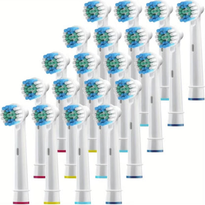 4/8/12/16/20/40Pcs Replacement Toothbrush Heads Compatible with Oral-B Braun Professional Electric Toothbrush Heads Brush Heads
