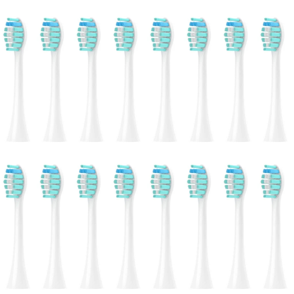 For Sonicool Electric Toothbrush Head 051B Cleaning Replacement Head DuPont Bristle Replacement Brush Heads Nozzles，4/8/16pcs