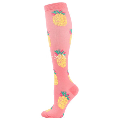 1Pair New Compression Stockings 20-30Mmhg Knee High Sports socks Fit Medical Varicose Veins Pregnant  Edema Diabetes Circulation