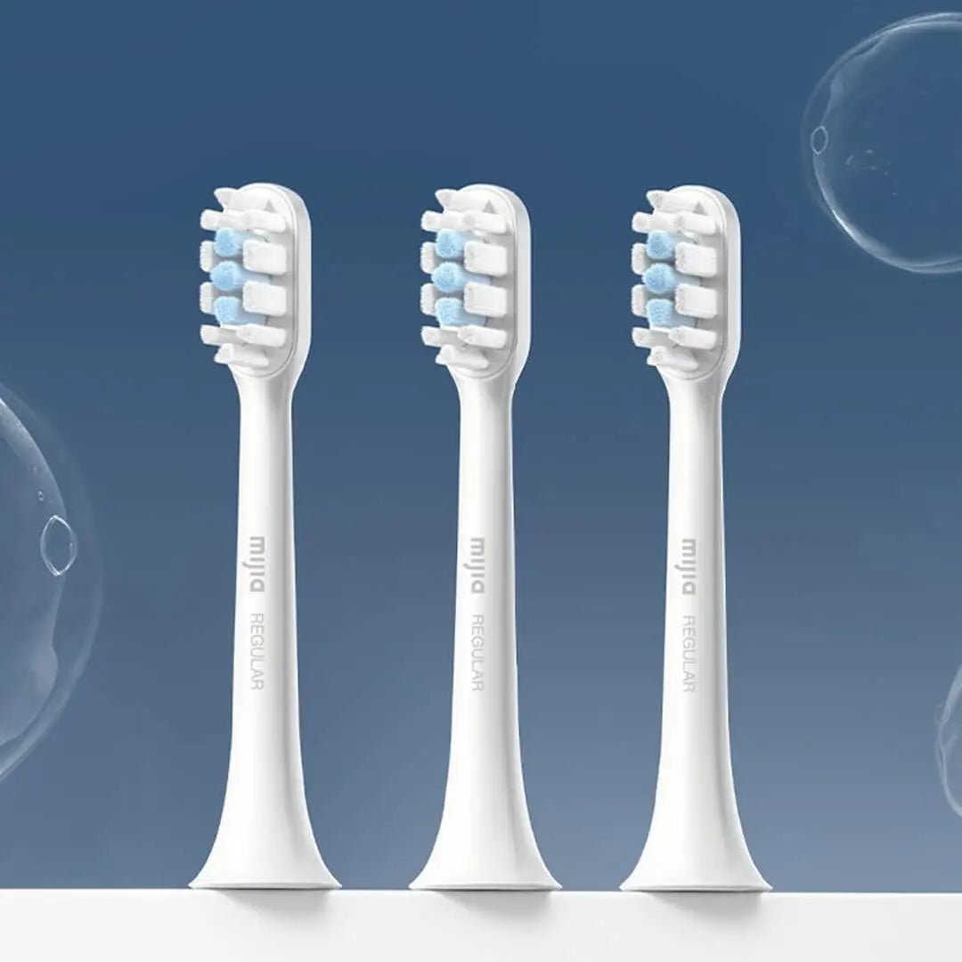 3pcs/6pcs Original MIJIA T302 Sonic Toothbrush Heads Teethbrush Replacement Heads Sonic Oral Hygiene Mi Oral Clean