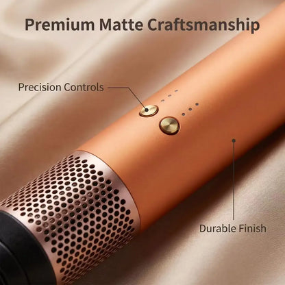 SenCiciMen 6-in-1 Multi Hair Styler, Hot Air Brush, Curling Iron & Hair Dryer, Multifunctional Curling Barrel for Daily Hair Sty