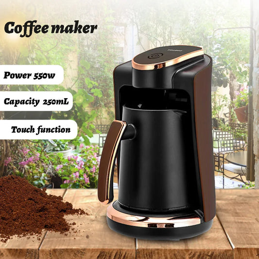 220V 110V Household Electric Coffee Pot Tea Office Coffee Maker 250ML Single Cup Turkish Coffee Machine