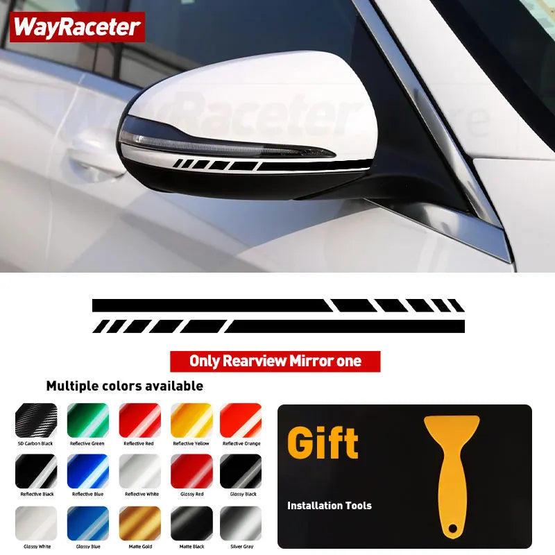 Edition 1 Stripe Sticker Door Side Hood Bonnet Roof Tail Vinyl Decal For Mercedes Benz W205 C63 AMG C Class C205 Coupe A205 S205