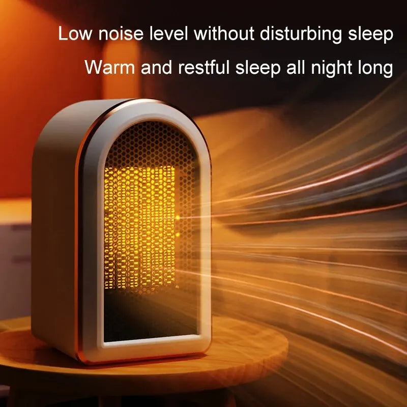 1200W Electric Heater Portable Fan Heaters 220V PTC Ceramic Room Heater Home Office Desktop Heaters Warmer Machine For Winter