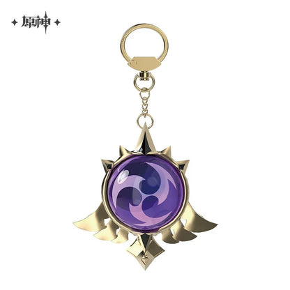 Sunsyea Genshin Impact Official Merch miHoYo Original Authentic Eyes of God Keychain Mondstadt Liyue Inazuma