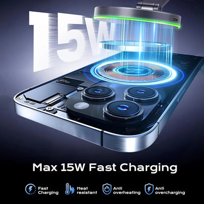 2026 NEW CAR Phone Magnetic Stand Multi-Functional Vacuum Adsorption Stretching And Folding 360° Rotate Navigation Stand