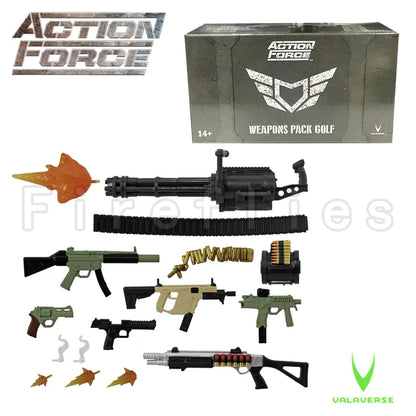 1/12 6inches Valaverse Action Force Action Figure Wave 3.1 Anime Model For Gift