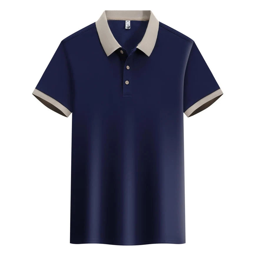 Polos Custom Company Logo Summer Short Sleeves T Shirt for Women Wrinkle-resistant Fabric Men's Overalls Resturant Uniforms Tees