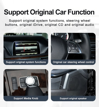 STWE New Car Multimedia Wireless Android AUTO CarPlay 10.25inch 12.3inch Screen For Mercedes Benz E Class W212 Car Video Players