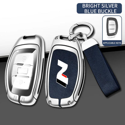 Modern High-End Hyundai Key Cover Suitable for N LINE N IX35 IX25 Tucson Sonata Car Key Case Luxury Design Vehicle Accessories