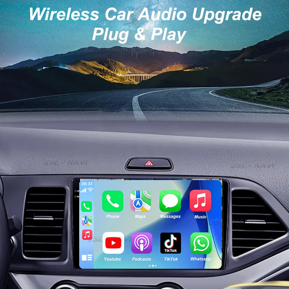 Android 16 For KIA PICANTO Morning 2011 2012 2013 2014 2015 2016 Carplay Auto Multimedia Car Radio Navigation Player WIFI+4G DSP