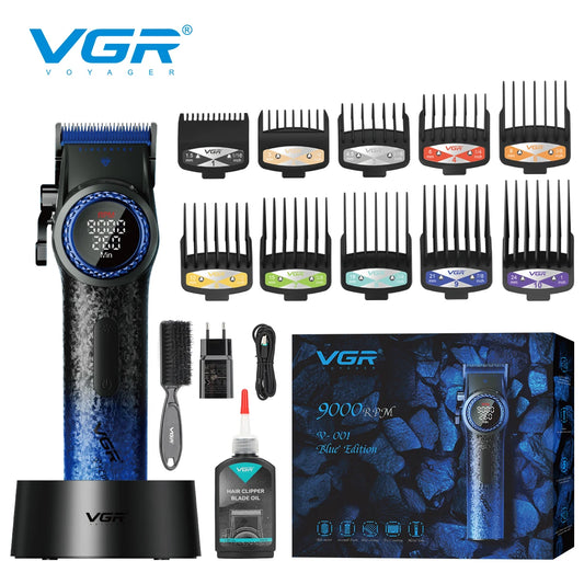 VGR Professional Hair Clipper with 12000 RPM High end Base Hair Trimmer Hair Salon Home Multi gear Adjustable Hair Clipper V-001