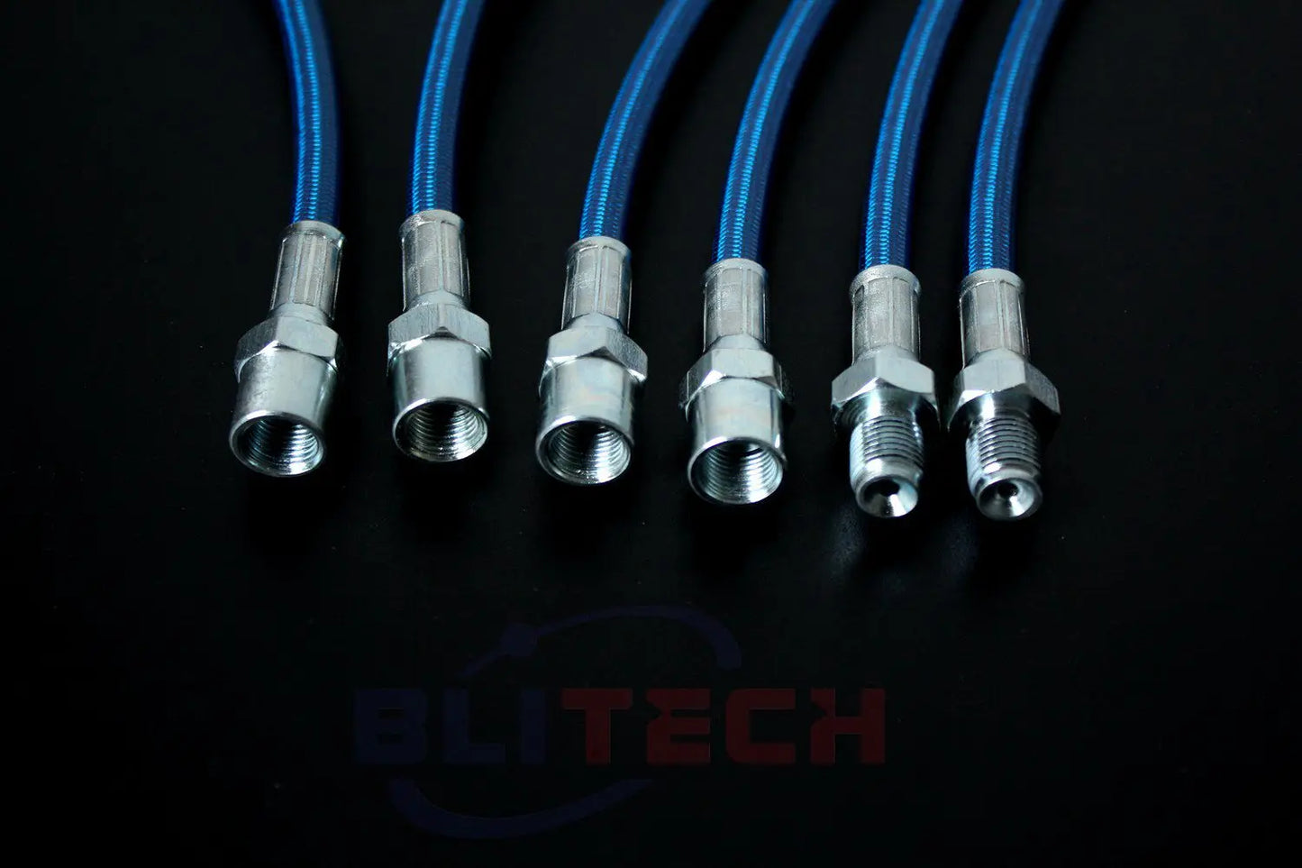 Stainless Racing Steel Brake Line Kit Cables For BMW E36 E34 E32 Red Blue Silver Black