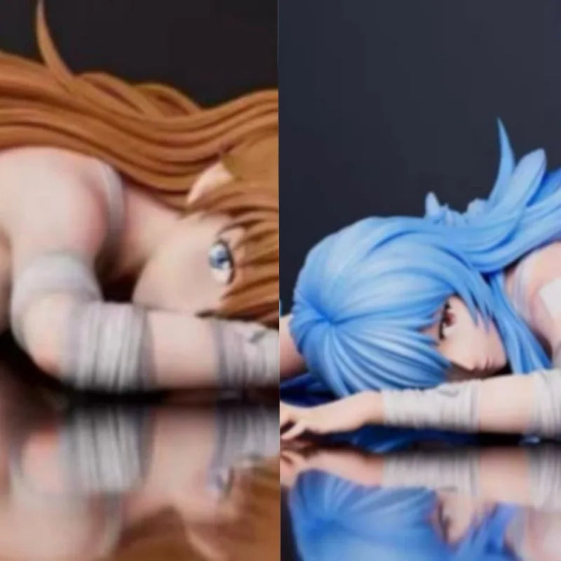 In Stock Prone Posture Ayanami Rei Asuka Langley Soryu ST Series Figure Collection Anime Figure Gift Peripheral Toy Peripherals