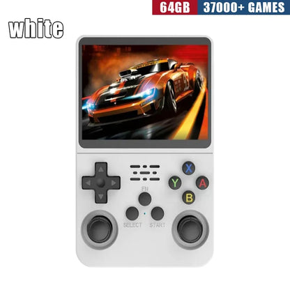 Retro Handheld Game Console R36S 3 5 Inch IPS Screen 64GB 128GB 256GB Portable Gaming Device with Built in Games