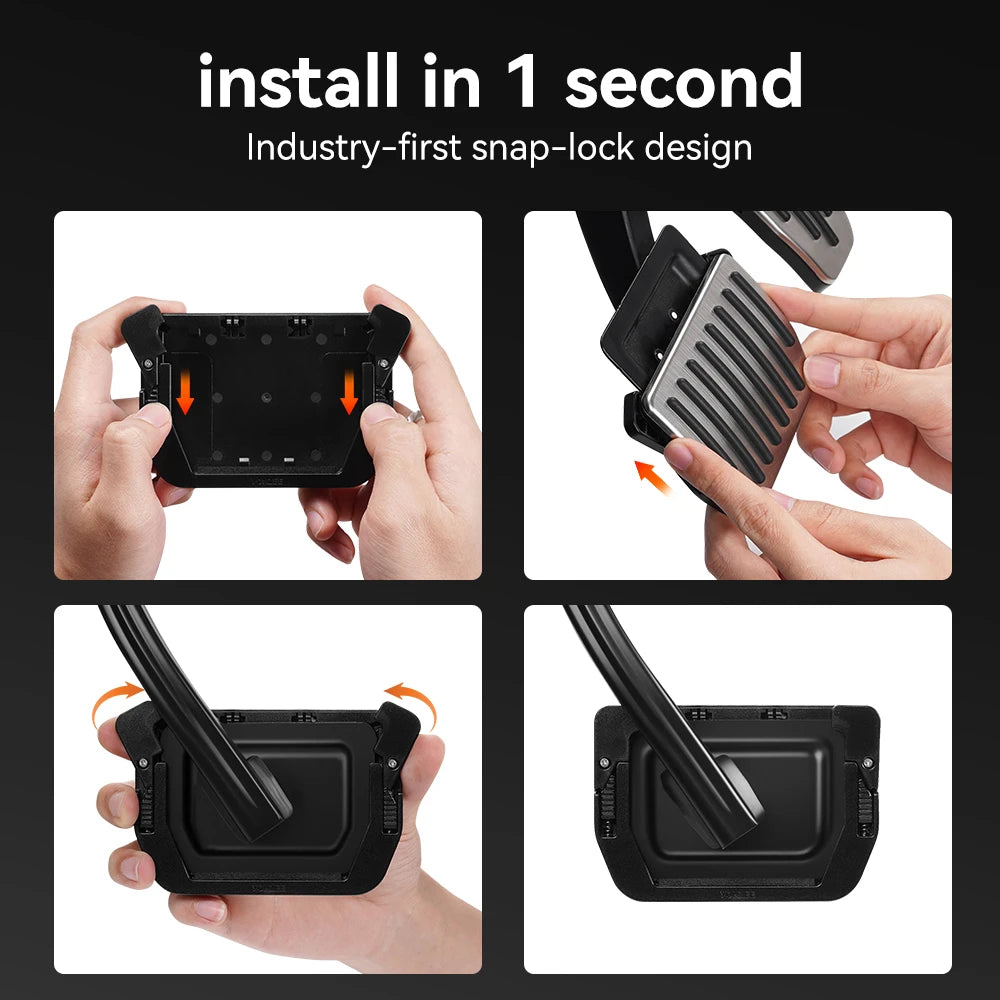 YZ For Tesla Model 3 Y/YL Highland Juniper 2019-2026 Foot Pedals Cover Accessories Snap-fit Car Alloy Accelerator Brake Pedal