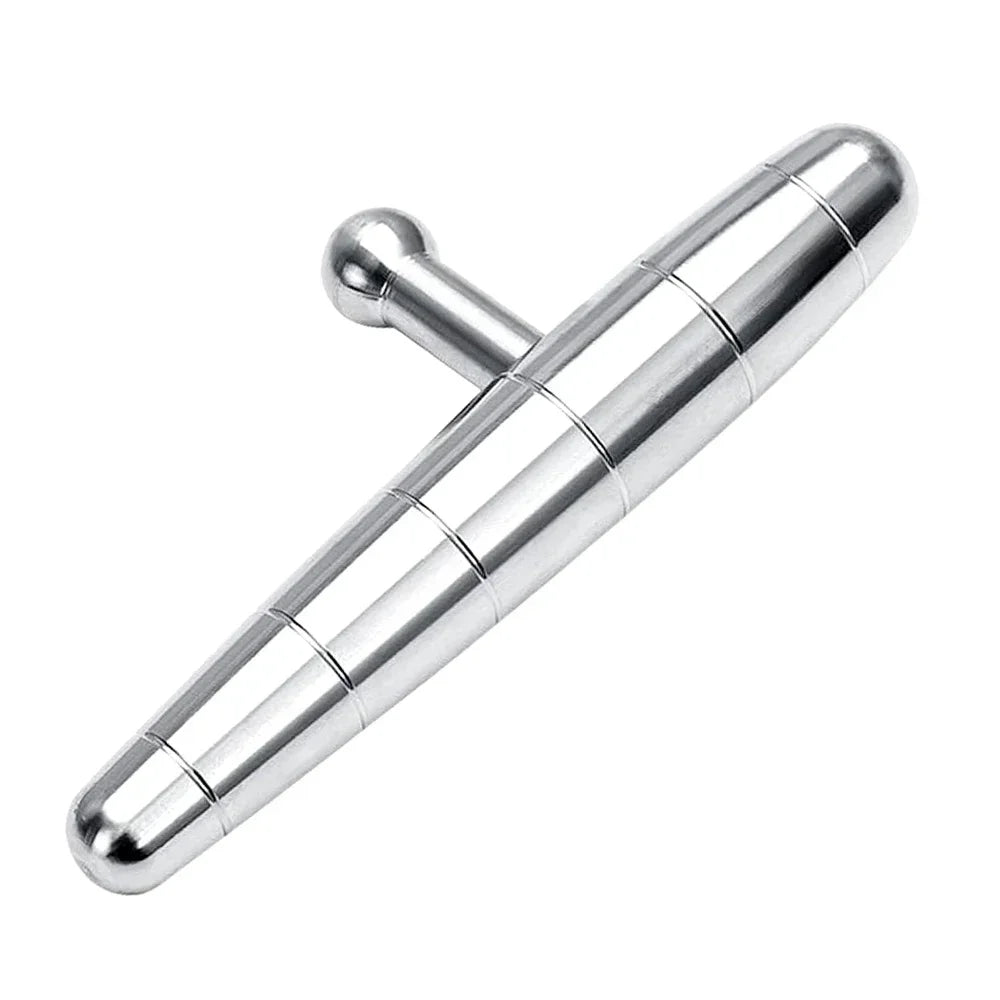 T-Bar Stainless Steel Manual Deep Tissue Massage Tool Target Trigger Points Massage for Pain Relief Full-Body Fascial Relaxation