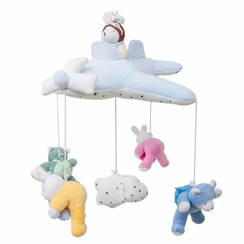 Infant Rattle Toy 0-12 Months Crib Hanging Music Box With Toy Bracket Bed Bell Car Seat Toy For Newborn Boy And Girl Gifts ﻿New