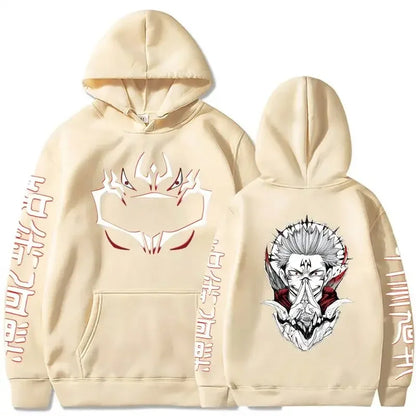 2026 Jujutsu Kaisen Anime Ryomen Sukuna Printed Hoodie Sweatshirt Men's and Women's Hoodie Men's Tops Sports Hoodie Y2K Hoodie