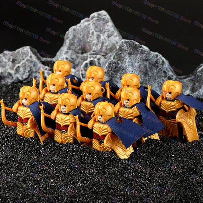 Medieval Knights Building Blocks Warrior Soldiers Crusaders Hospital Teutonic Knight Legion Figures Block Toys Accessories
