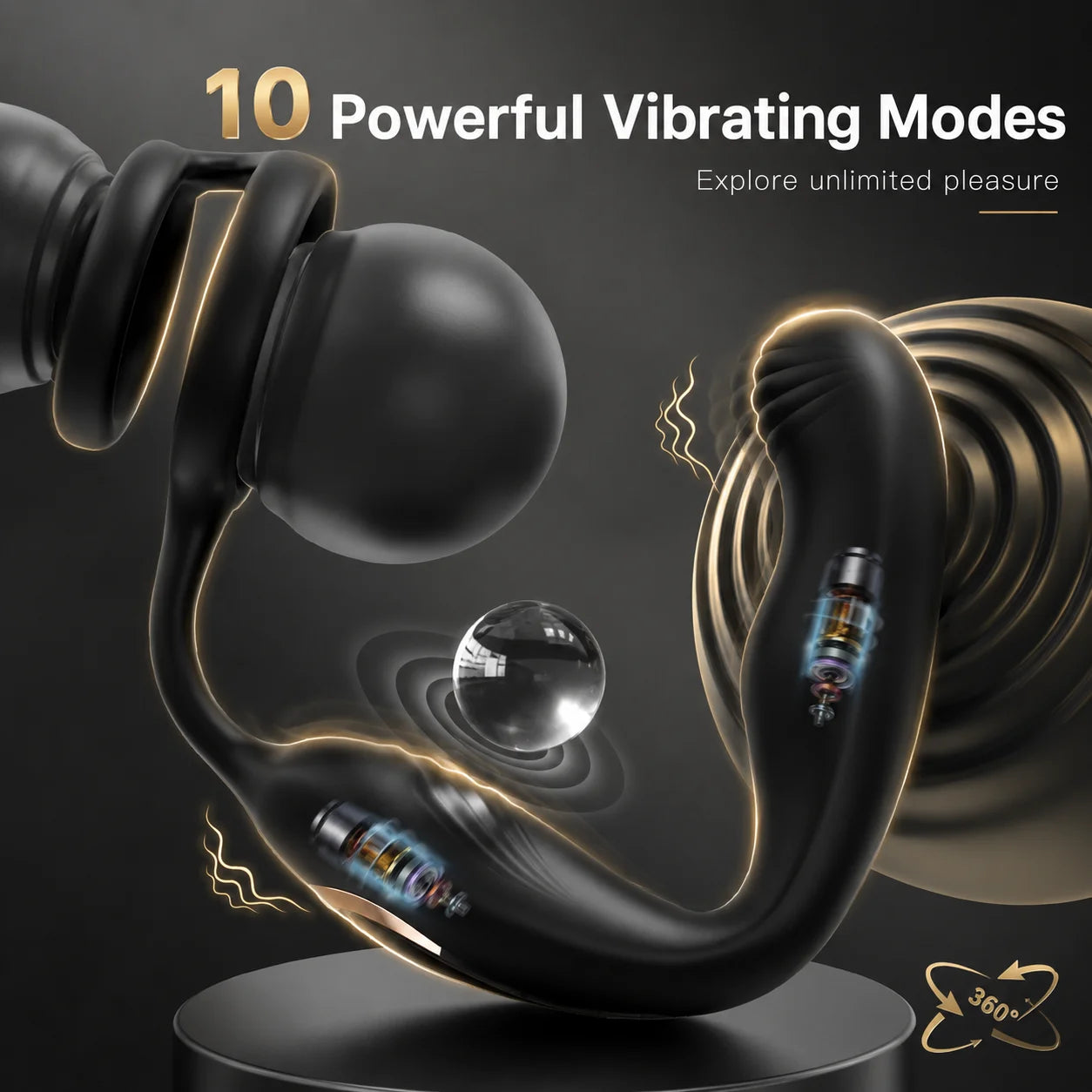 Prostate Massager Anal Vibrator Male Sex Toys for Men Gay Anal Plug Adult Toys Butt Plug for Women Remote 7 Wiggling Vibrating