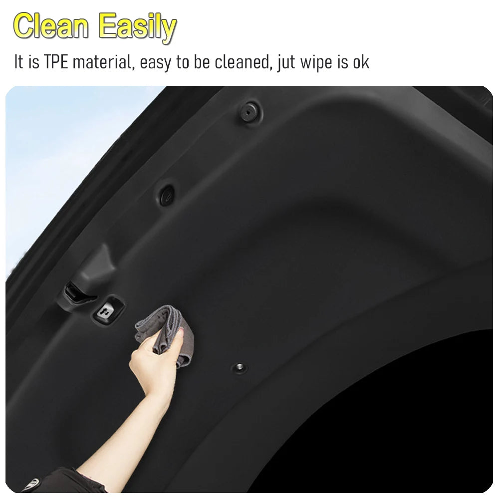 For Tesla Model Y Juniper 2025 2026 Trunk Mats Rear Trunk Tailgate Protective Mat Anti-dirty Protective Pad Trim Car Accessories