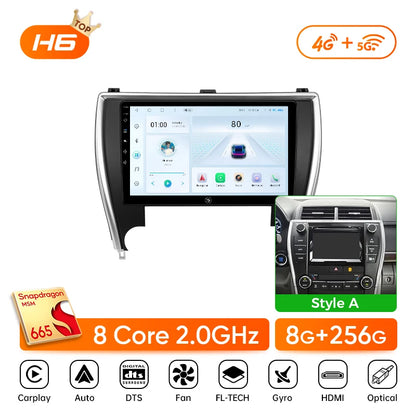 Ainavi Car Multimedia Player For Toyota Camry 7 XV 50 55 US Version 2012 2013 2015 2017 wireless Carplay Android Auto 4G Wifi