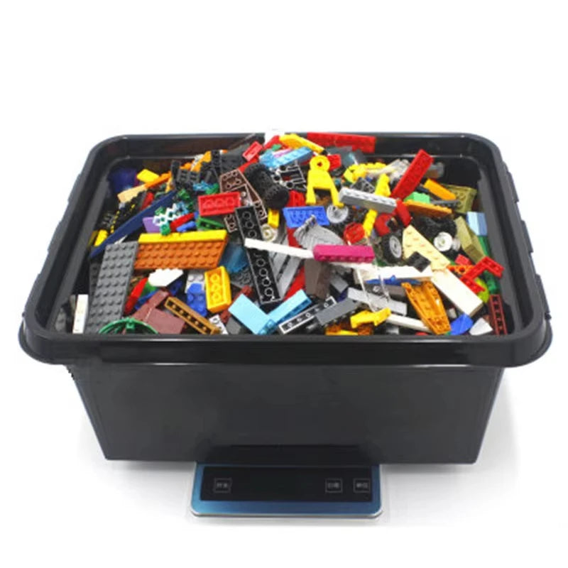 DIY building block parts model, randomly assembled building blocks, bulk bricks, creative city set, children's education toys