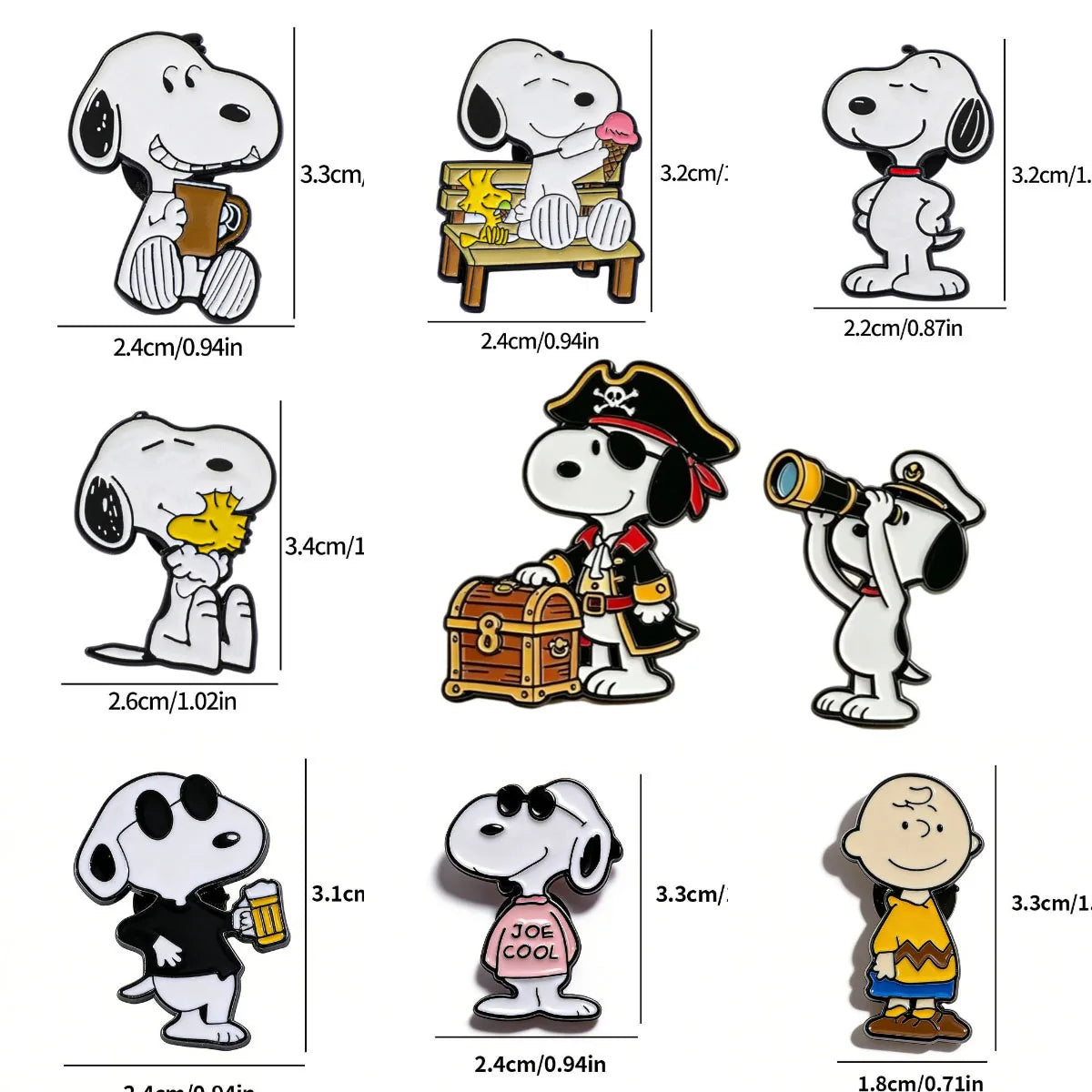 Wholesale Anime Custom Brooches Enamel Pins Cartoon PCS Lapel Badges Animal Funny Jewelry Gifts for Kids Friends