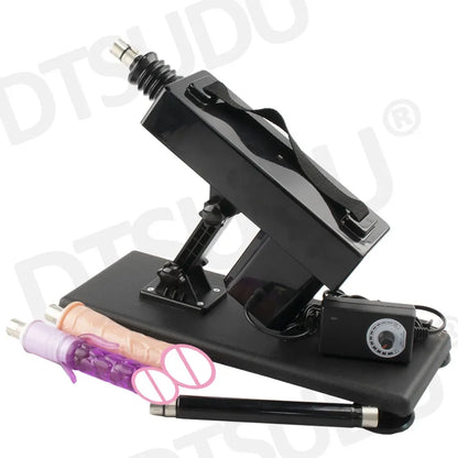 Female Sex Machine with Dildo and Masturbation Cup, Hands-Free G-Spot Clitoral Stimulation, Adult Sex Machine