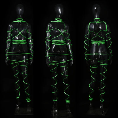 5m/10m Luminous Polyester Rope Female Sex Product Slaves BDSM Bondage Rope Adult Game Binding Rope Role-Playing Flirting Sex Toy