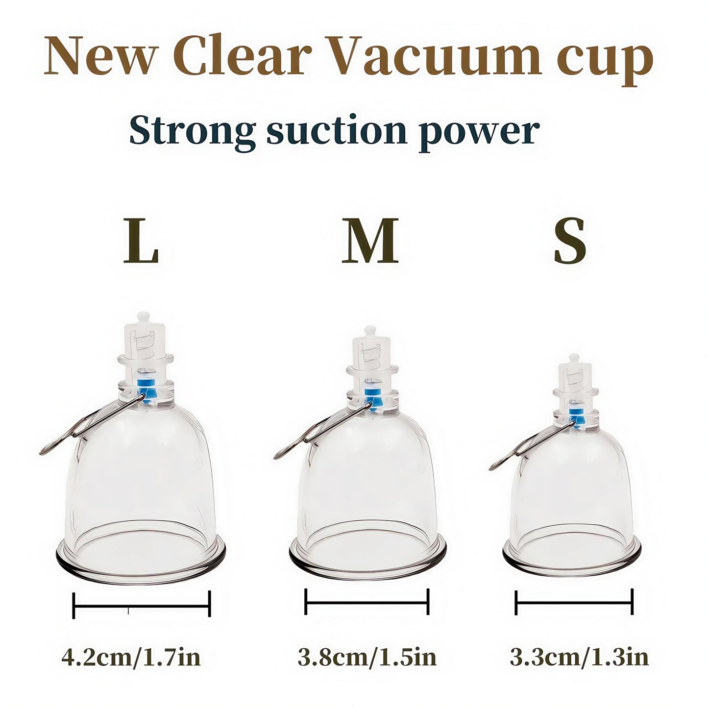 Size Master Male Penis Enlargement Training Kit with Adjustable Holder 3 Sizes of Vacuum Cups And Silicone Sleeves for Lasting P