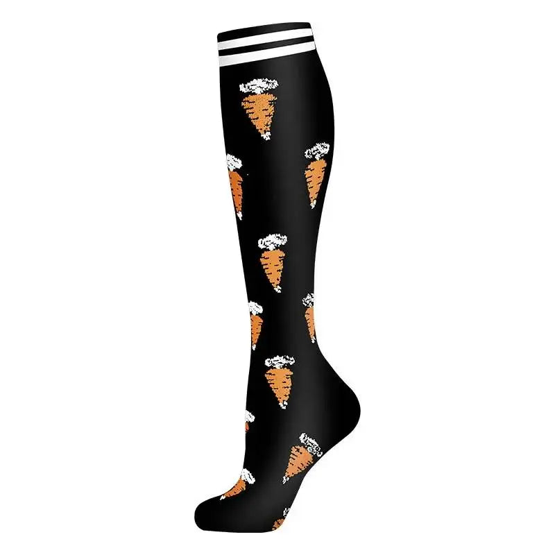 New Compression Socks Varicose Vein Nurse Sports Running Calf Pressure Stockings Protect Bare Feet Support Gradient Pressure