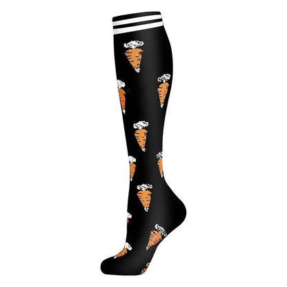 New Compression Socks Varicose Vein Nurse Sports Running Calf Pressure Stockings Protect Bare Feet Support Gradient Pressure