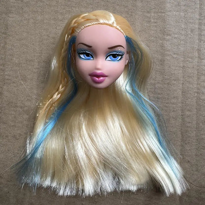 2001 Version Original Brazz Doll Multi-Joint Movable Vintage Rare Face Doll Heads And Shoes Replacement Hand DIY Toy Accessories