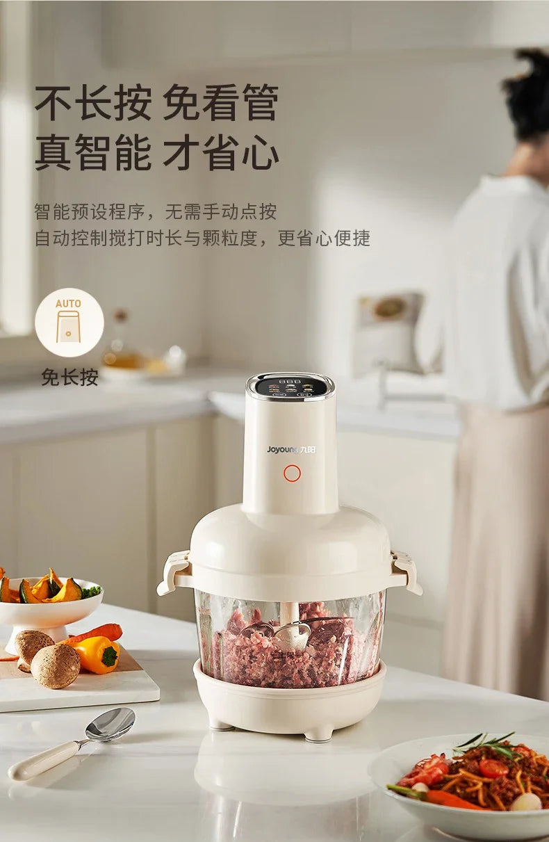 220V Joyoung Meat Grinder and Dough Mixer Kitchen Appliance Multifunctional Blender for Home Use BAD