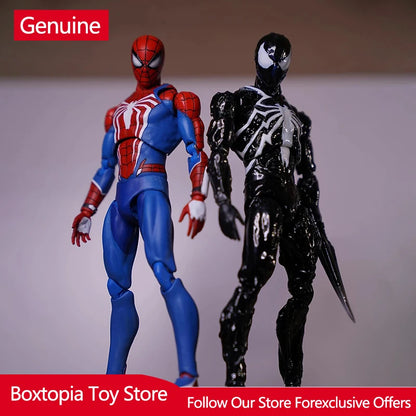 Zd Toys Marvel Ps4 Spider Man Velocity Suit Action Figure Fully Articulated Joint Movable Collectible Model Toy Gift For Adult