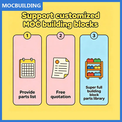 Wood Style Interior Design Model Moc Modular Buildings Blocks Diy Assemble Bricks Architecture Series Creative Toys Gifts 301PCS