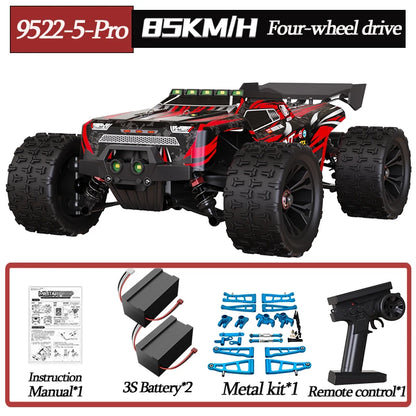 9522PRO 85KM/H High-speed RC Car Brushless Four-wheel Drive Off-road Drift 1:16 Professional Racing Car 9522 50KM/H Boy's Toy