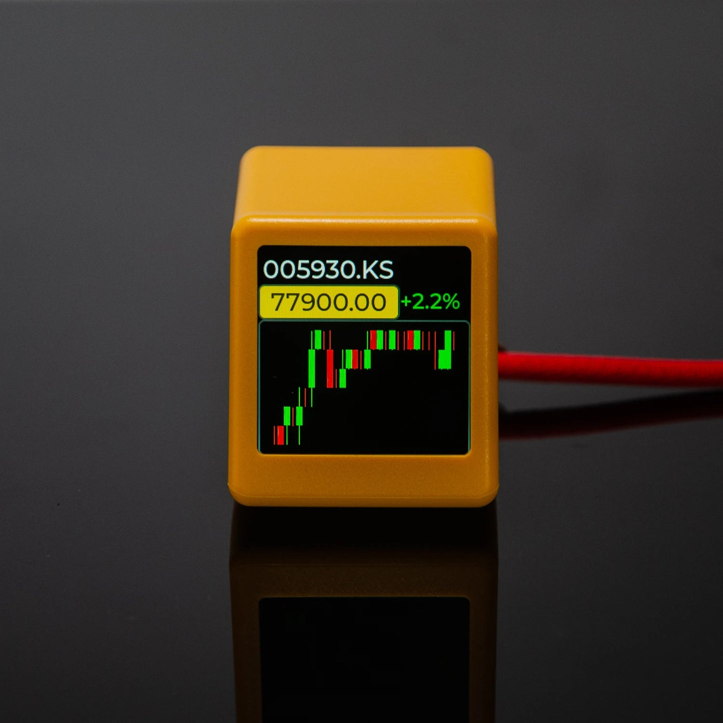GeekMagic PRO BitCoin Cryptocurrency,Stocks,Futures,Currency Exchange Rate,Price Tracker Ticker,Time Clock Weather Display