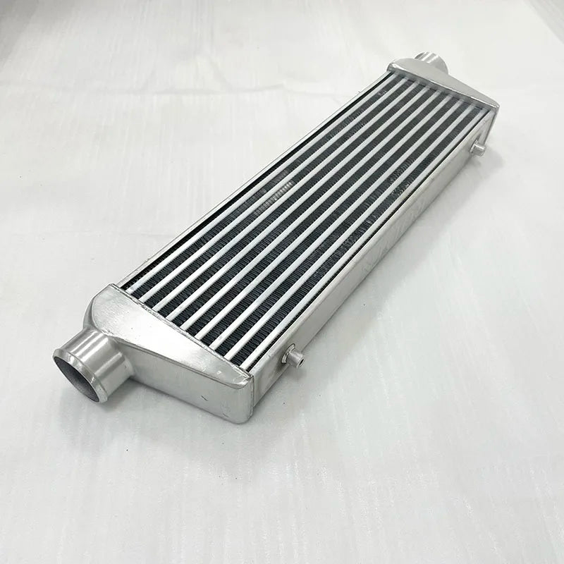Front Mount intercooler Universal Turbo Intercooler 550x180x65 2.5" Intercooler Pipe Aluminium Pipe Tube Hose Kit