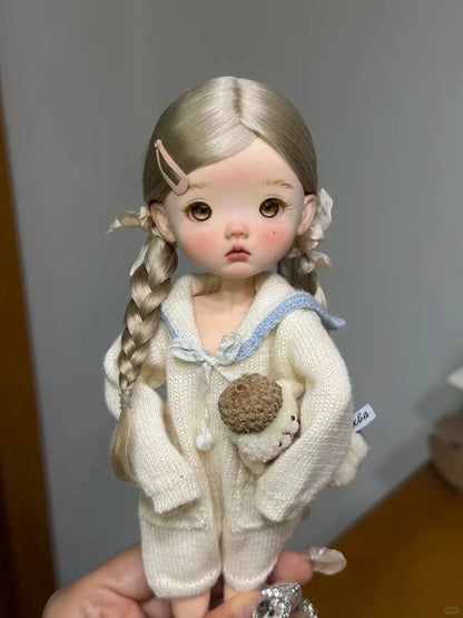 New BJD doll 1/6 four leaf clover elder sister cute girl high quality resin toy birthday gift baby dolls in offers Free shipping