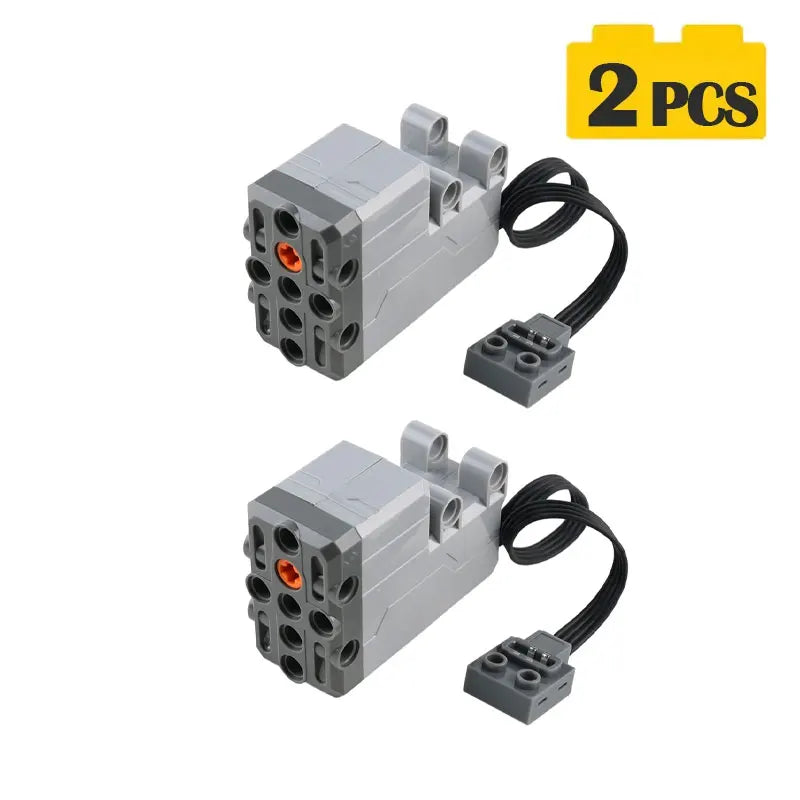New Enhanced Servo Motor 88004 Building Block Power Functions MOC Technical Car Model Steering Bricks Toys Accessory 1/2/4/10PCS