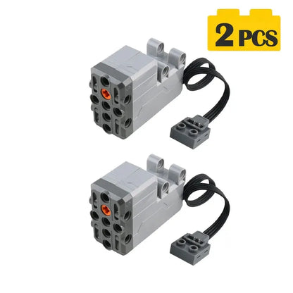 New Enhanced Servo Motor 88004 Building Block Power Functions MOC Technical Car Model Steering Bricks Toys Accessory 1/2/4/10PCS