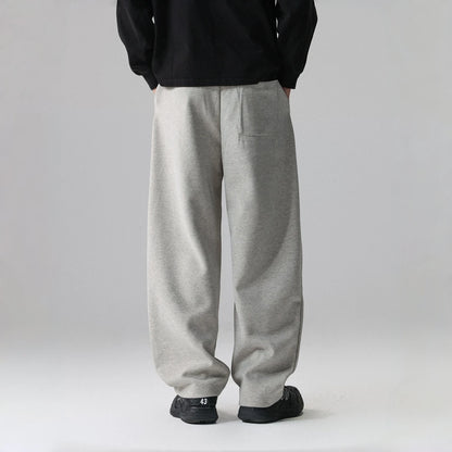 Mens Japanese Streetwear Joggers Straight Leg Solid Color Oversized Sweatpants Casual Loose Fit Sporty Pants Fashion Trousers