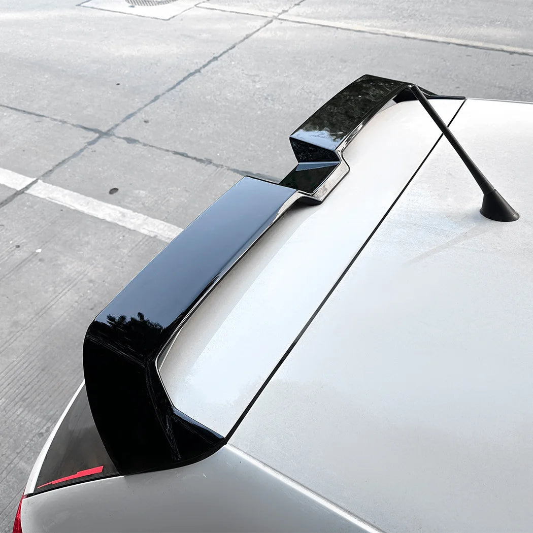 OTG STYLE Car Rear Boot Roof Lip Spoiler Wing For VW POLO MK5 6R 6C 2009-2017 Glossy Black Rear Boot Tail Wing Lip